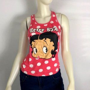 Betty Boop Tank 100% Cotton Size XS